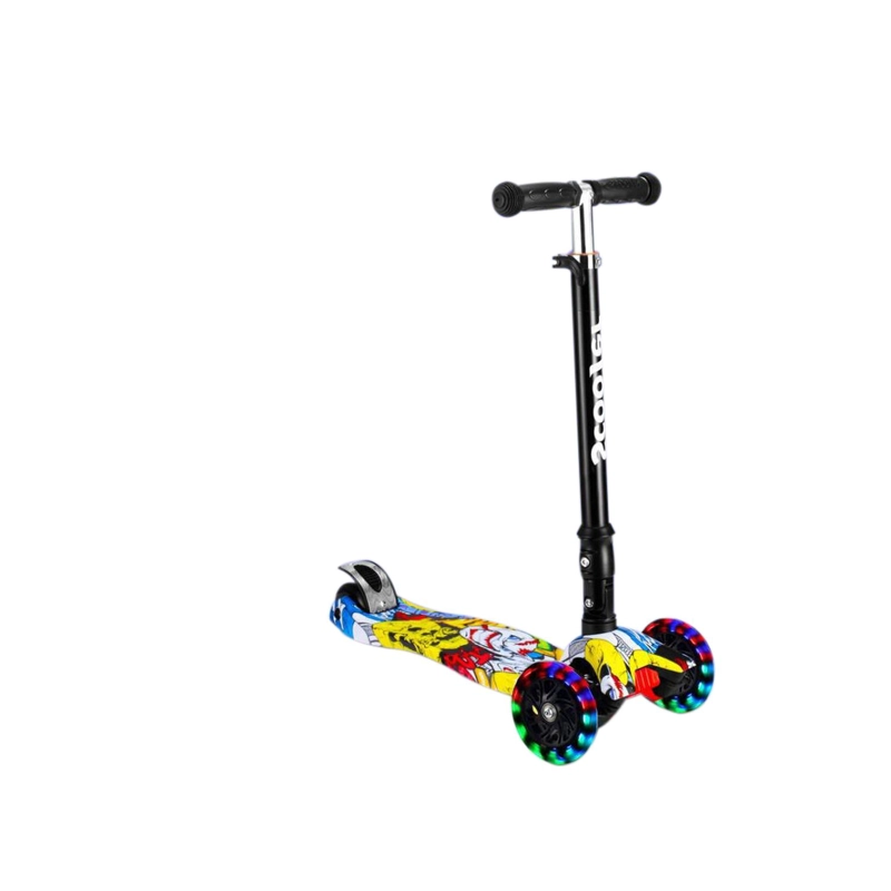 SCOOTER PUNTOSTORE ALUMINIO DE 4 RUEDAS ILUMINDAS DISEÑO PS - 1