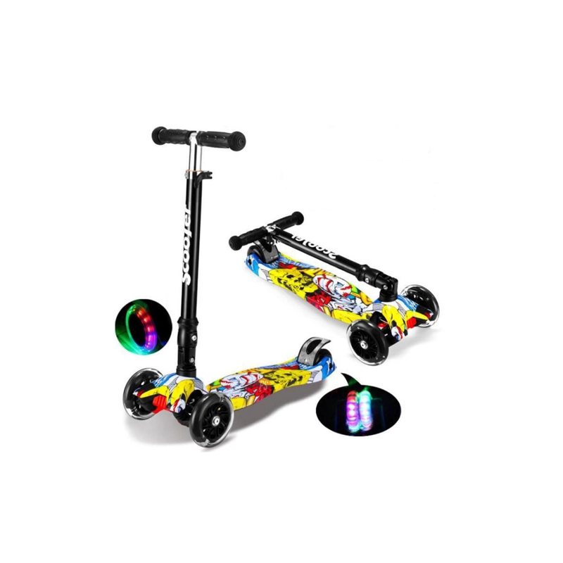 SCOOTER PUNTOSTORE ALUMINIO DE 4 RUEDAS ILUMINDAS DISEÑO PS - 2