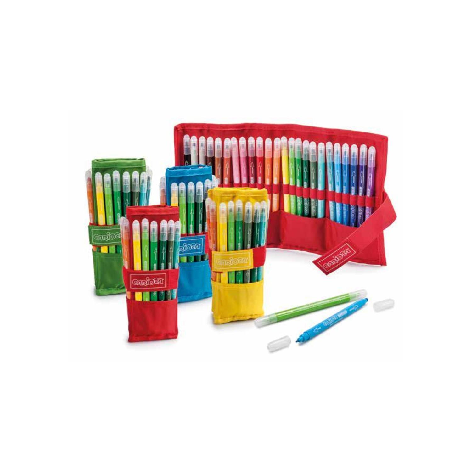 PLUMONES CARIOCA BIRELLO ROLLER 24 COLORES - 1