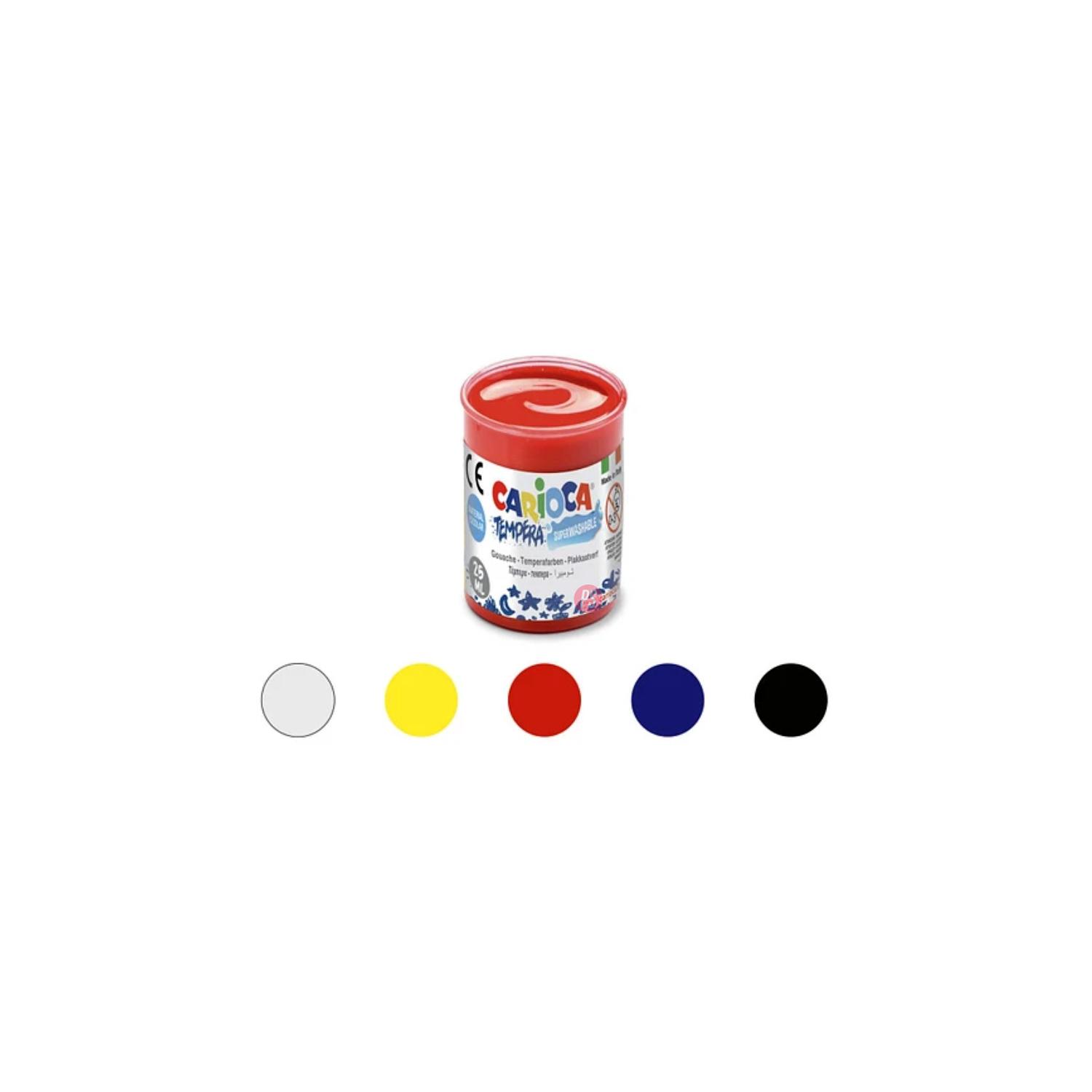 TEMPERA CARIOCA FRASCOS 6 COLORES 25ML PS - 2