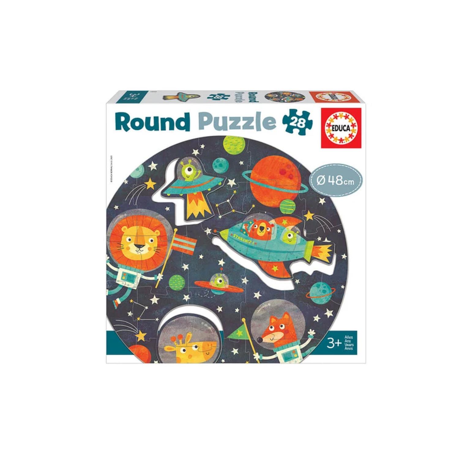 PUZZLE 28 PIEZAS EL ESPACIO 48CM EDUCA - PS - 1