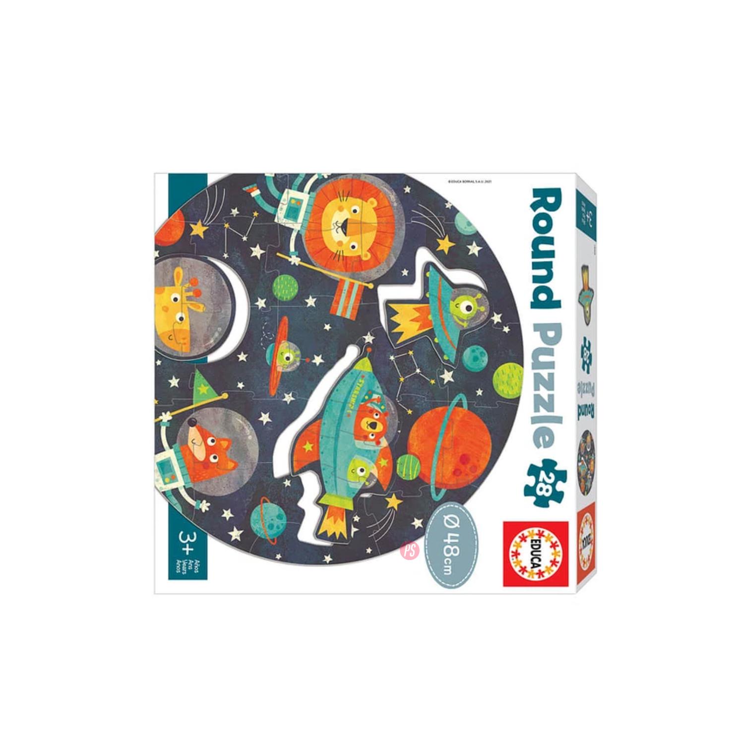 PUZZLE 28 PIEZAS EL ESPACIO 48CM EDUCA - PS - 2