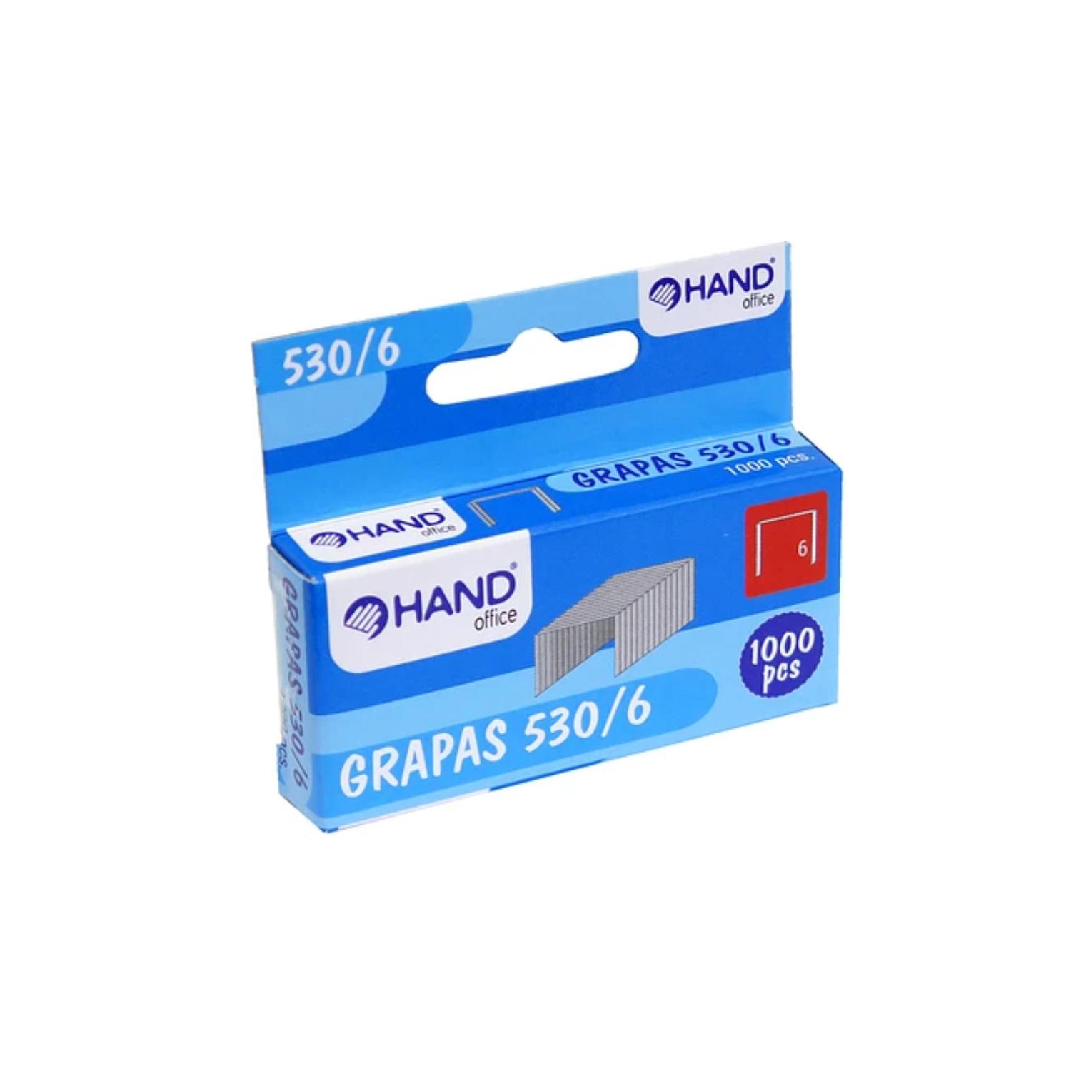 CORCHETE CAJA 1000 UNIDADES 6MM HAND - PS - 1