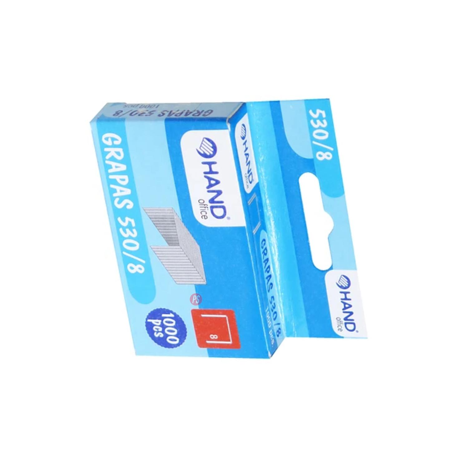 CORCHETE CAJA 1000 UNIDADES 8MM HAND - PS - 2