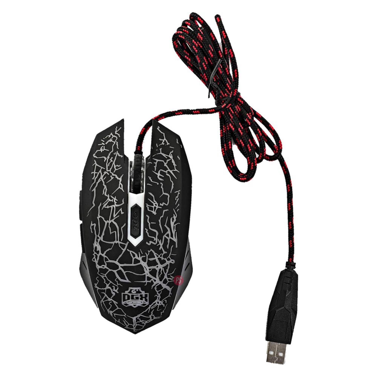KIT TECLADO + MOUSE Y MOUSE PAD GAMER ANGEL OF DEATH - PS - 3