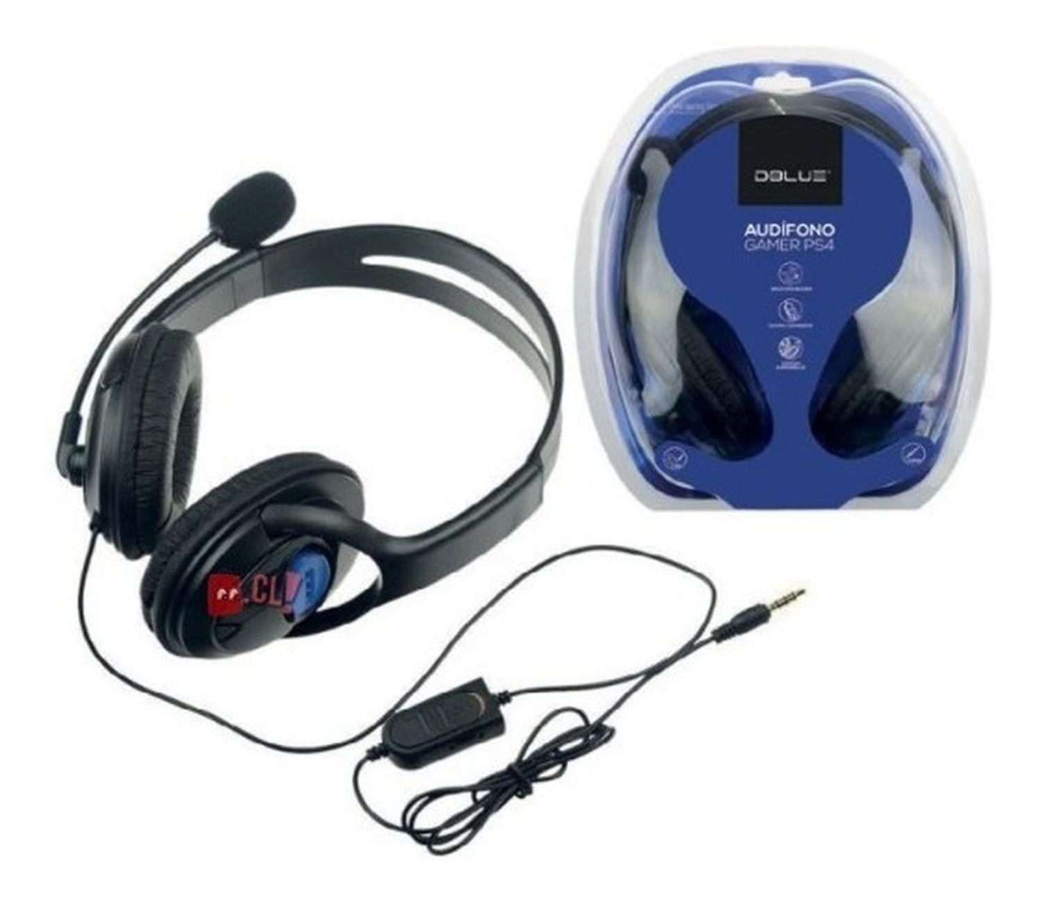 AUDÍFONOS PS4 Y CONSOLAS 3,5MM AUDIO Y MIC - PS - 2