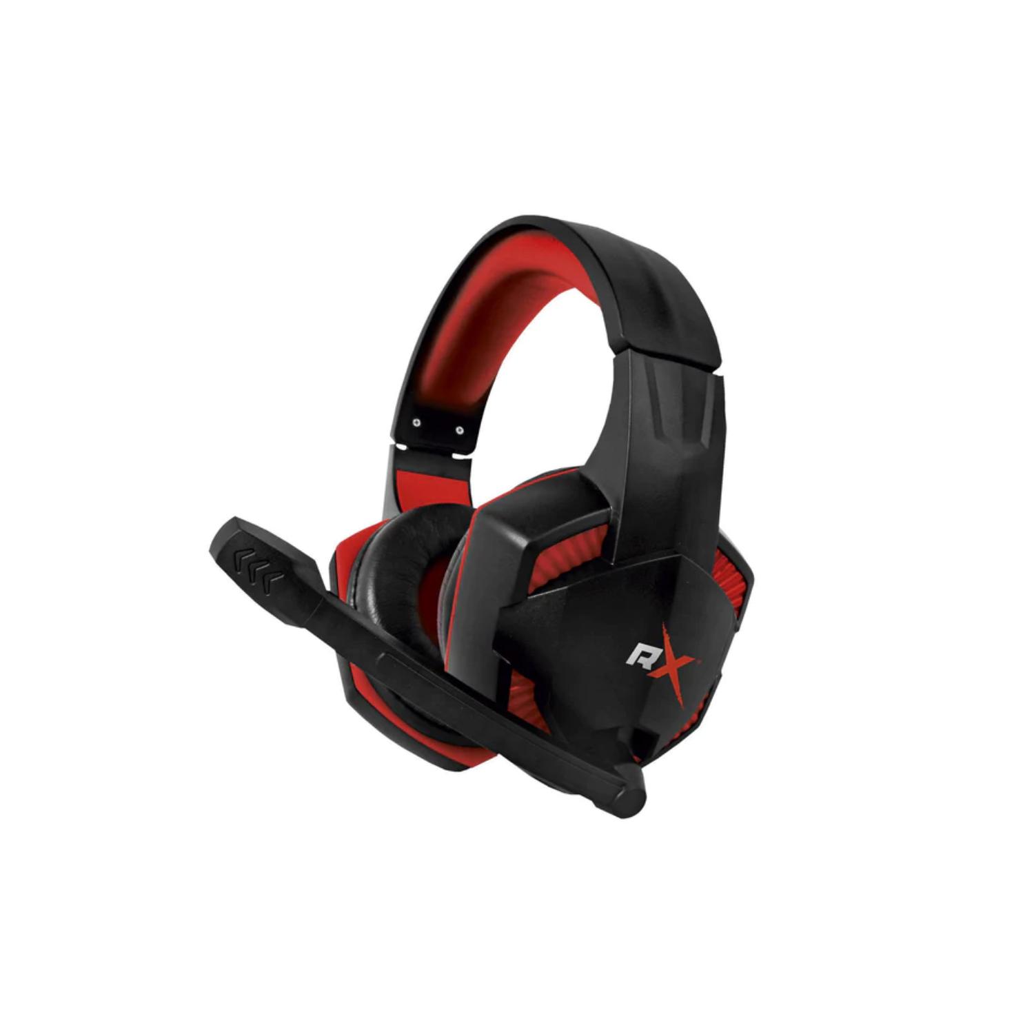 AUDÍFONOS PARA CONSOLAS GAMER CONEXIÓN 3,5MM LED ROJO - PS - 1