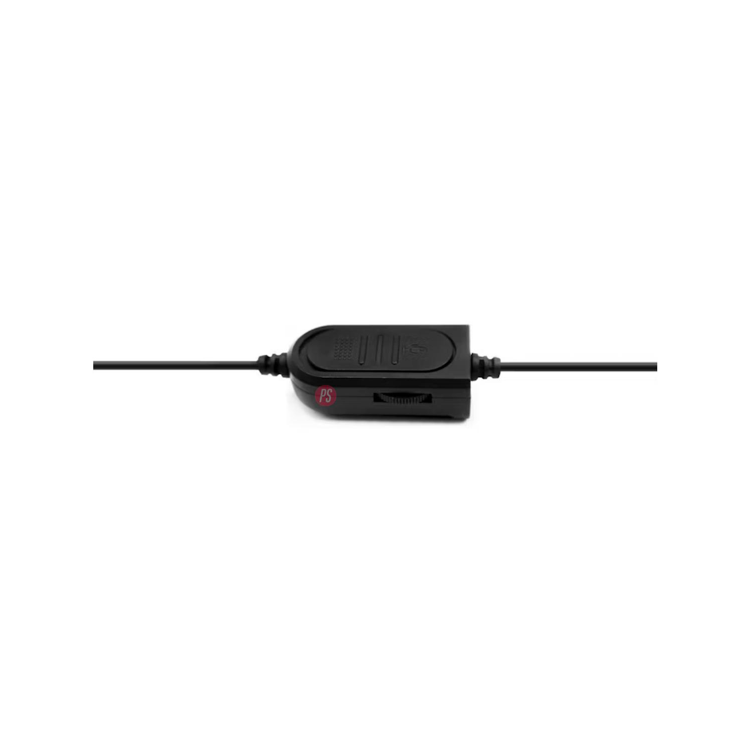 AUDÍFONOS PARA CONSOLAS GAMER CONEXIÓN 3,5MM LED ROJO - PS - 2