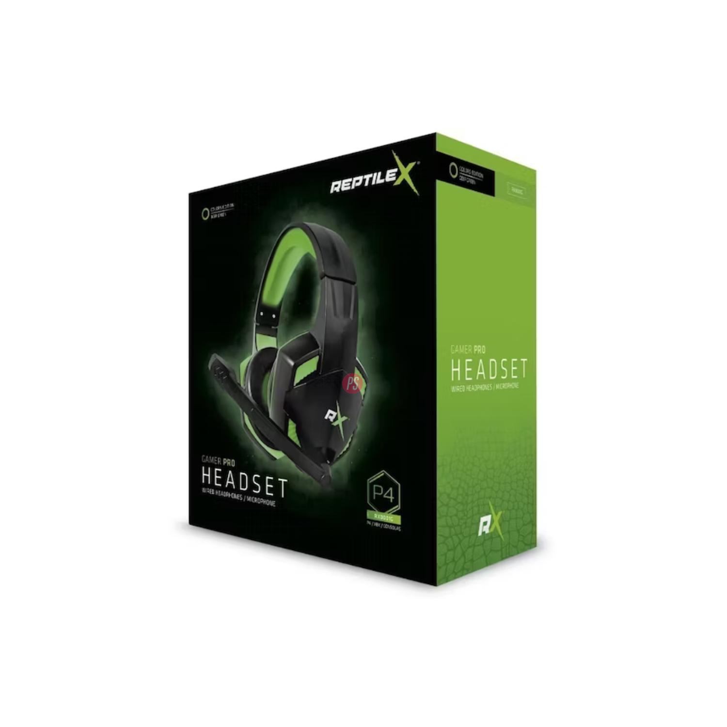 AUDÍFONOS PARA CONSOLAS GAMER CONEXIÓN 3,5MM LED ROJO - PS - 3