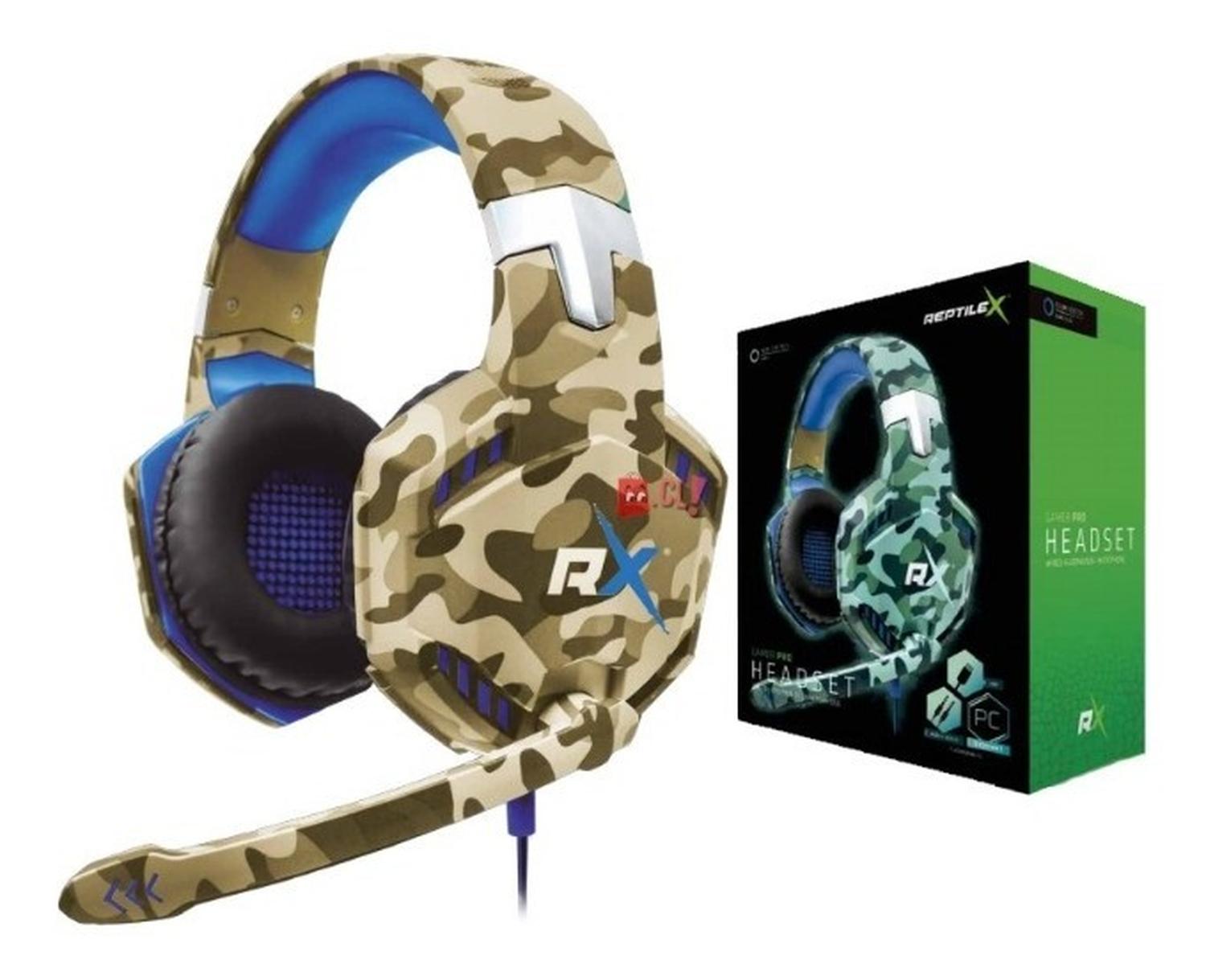 AUDÍFONOS GAMER CONEXIÓN 3,5MM Y USB CON DISEÑO - PS - 2