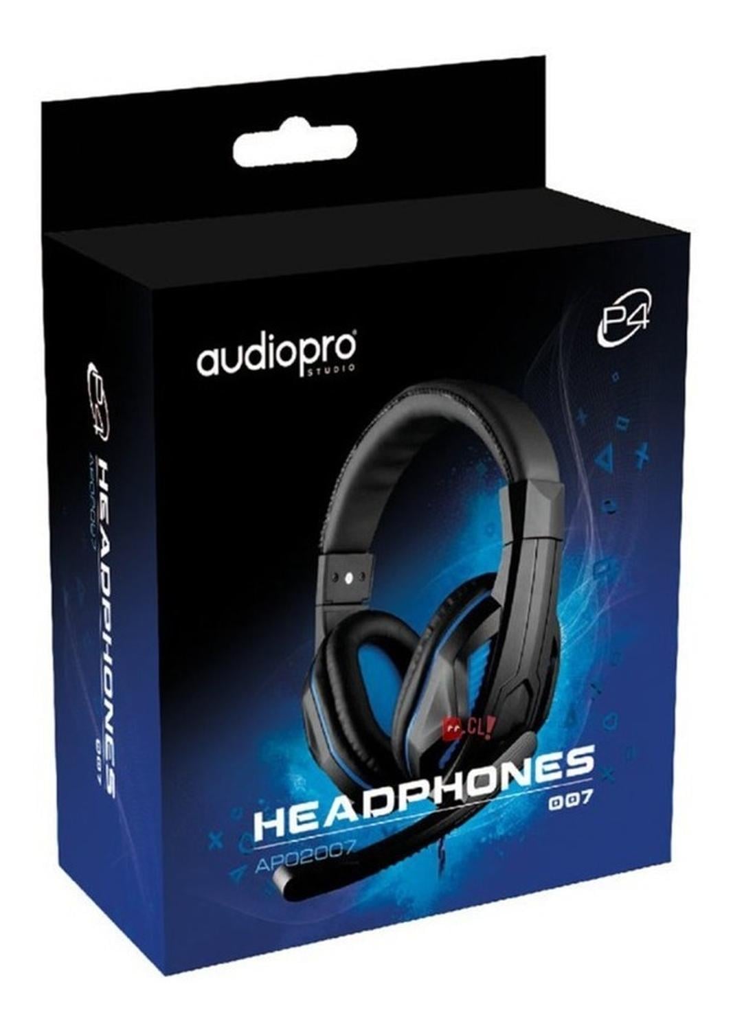 AUDÍFONOS GAMER CON CONECTOR 3,5MM COLOR VERDE - PS - 2