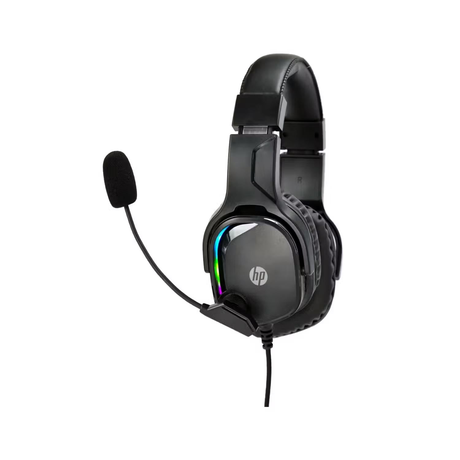 AUDÍFONOS GAMER 3.5MM ILUMINACIÓN RGB HP DHE-8004 - PS - 1