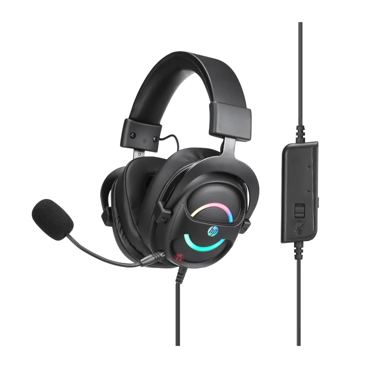 AUDÍFONOS GAMER RGB AUDIO 7.1 HP DHE-8006 - PS - 4