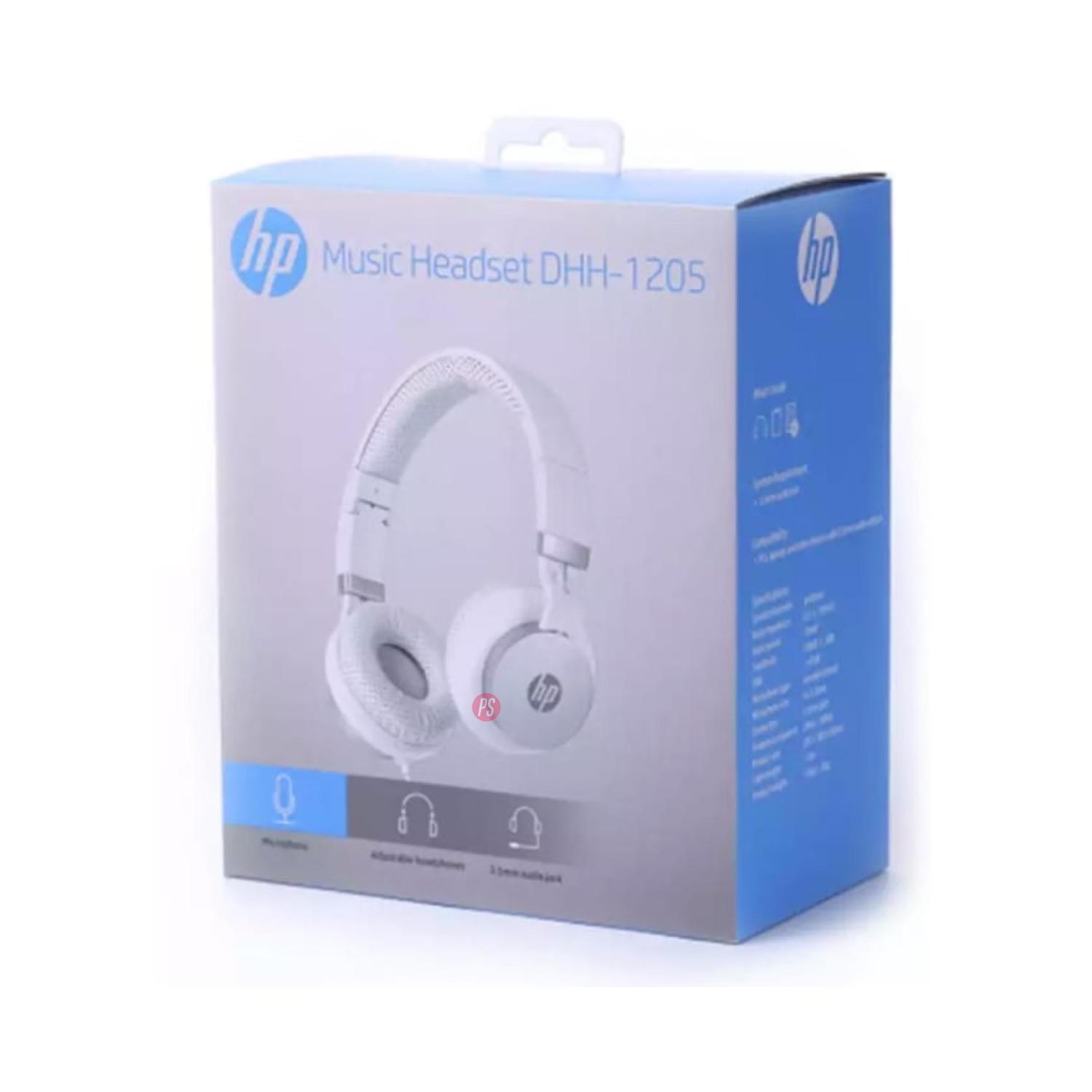 AUDÍFONOS 3.5MM MANOS LIBRES BLANCO HP DHH-1205 - PS - 2