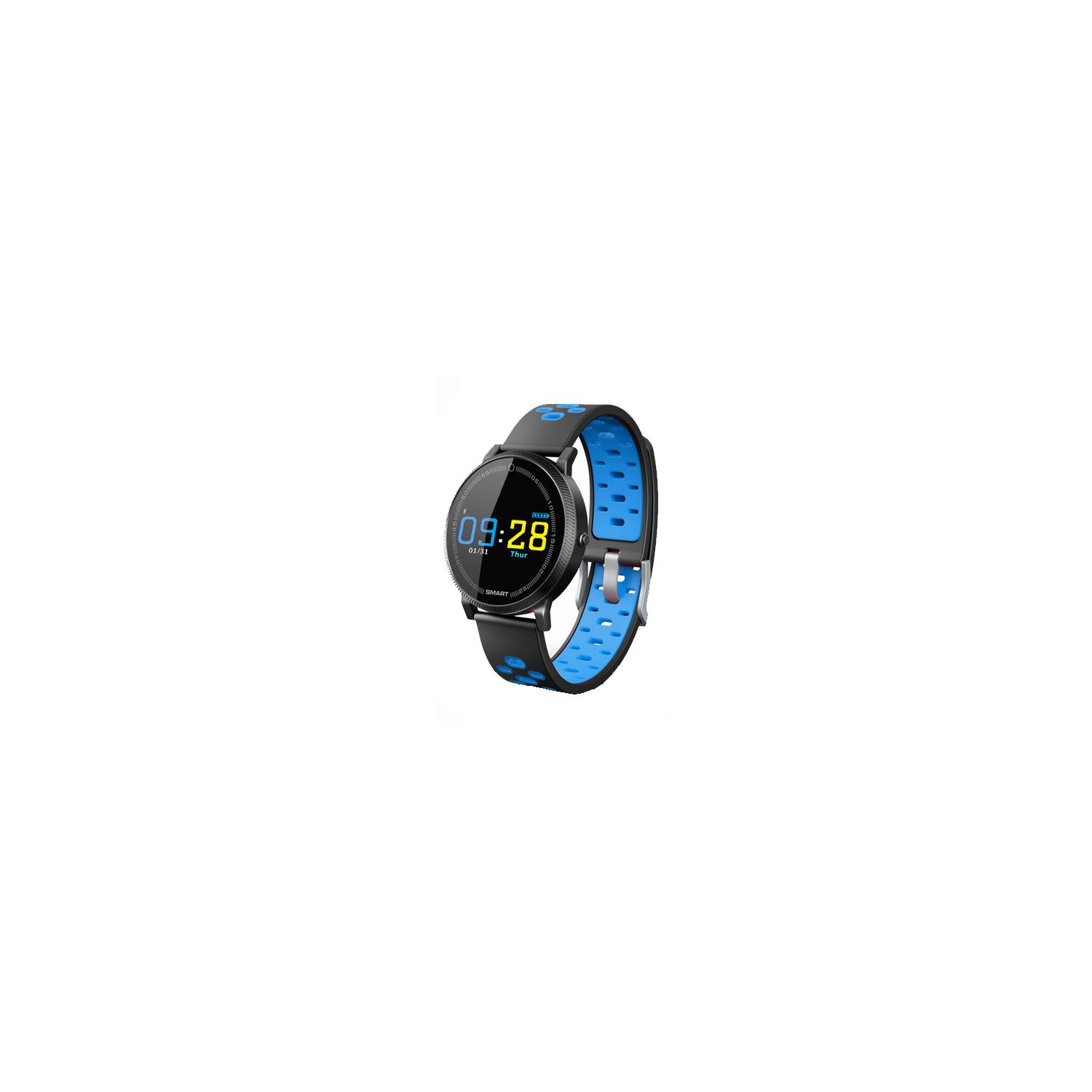 SMARTWATCH CON PANTALLA OLED IP67 COLOR AZUL - PS - 1