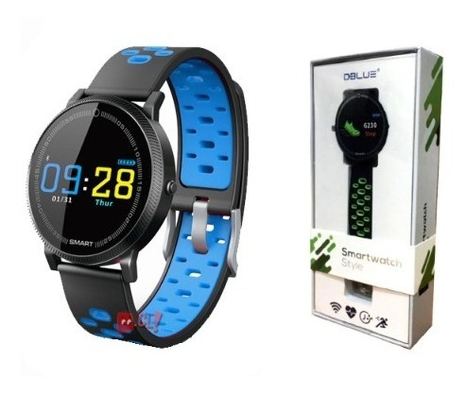 SMARTWATCH CON PANTALLA OLED IP67 COLOR AZUL - PS - 2