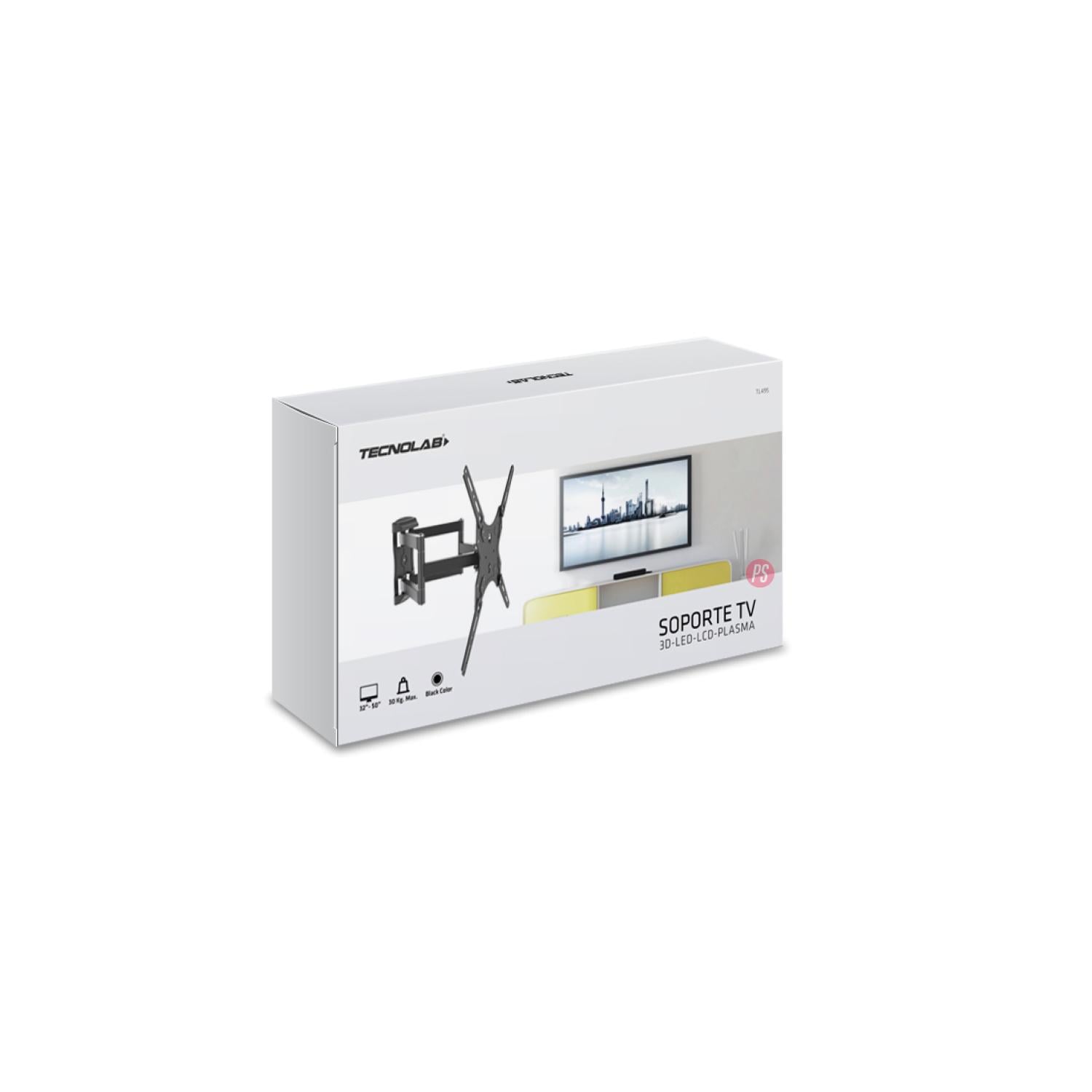 SOPORTE TV DE 32 A 50 PULGADAS ACERO BRAZO TECNOLAB - 2