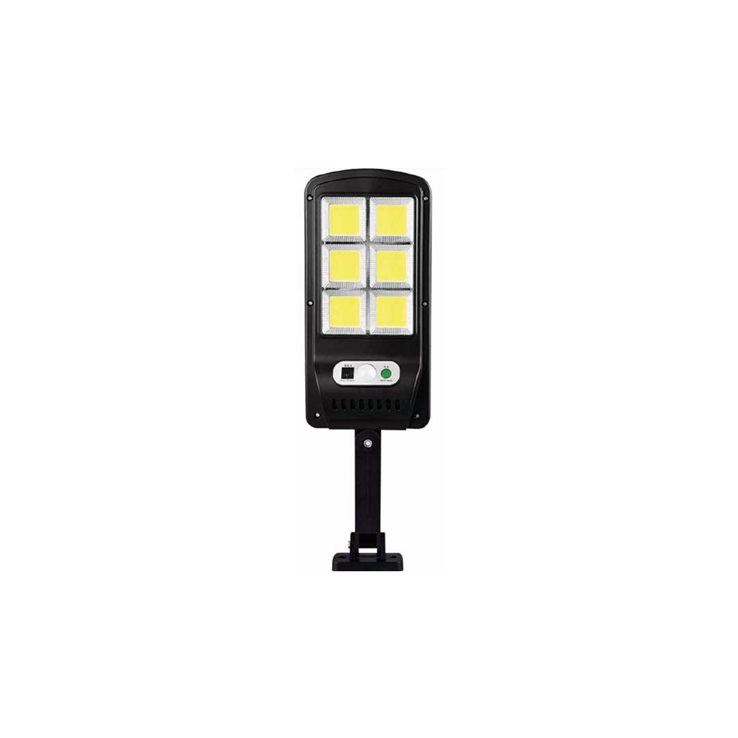 FOCO LED SOLAR CON SENSOR MOVIMIENTO Y CONTROL REMOTO - PS - 1