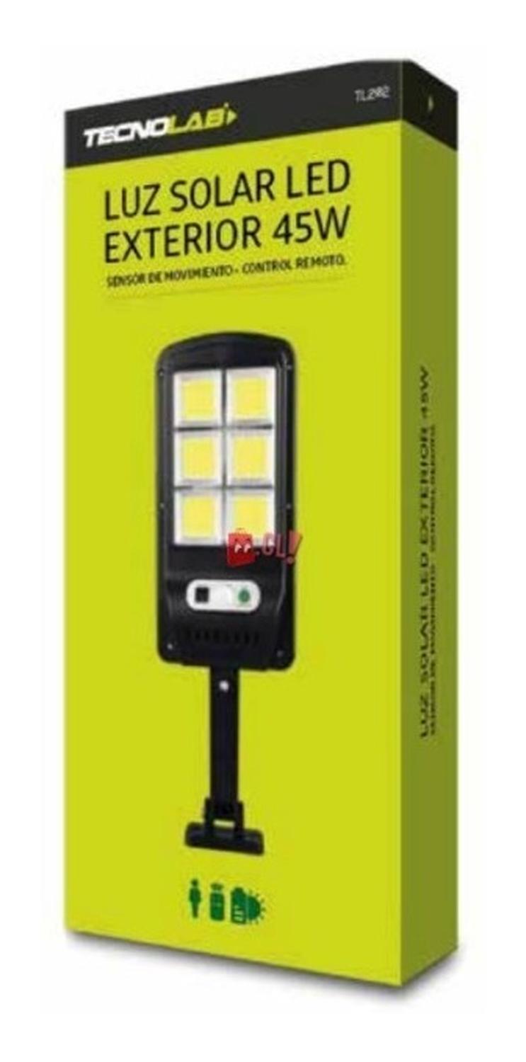 FOCO LED SOLAR CON SENSOR MOVIMIENTO Y CONTROL REMOTO - PS - 3