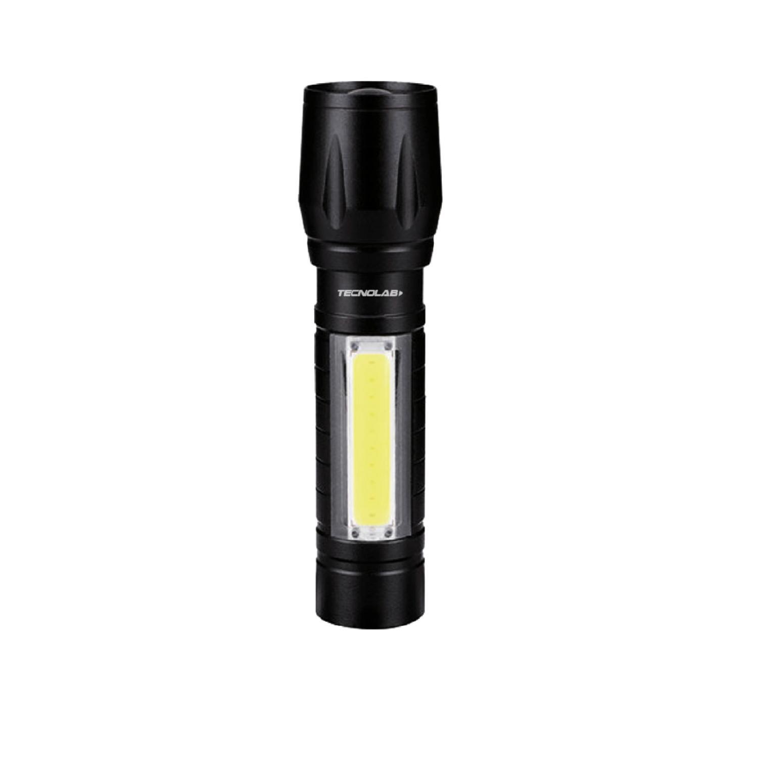 LINTERNA LED CON ZOOM TELESCÓPICO 9CMS - PS - 1