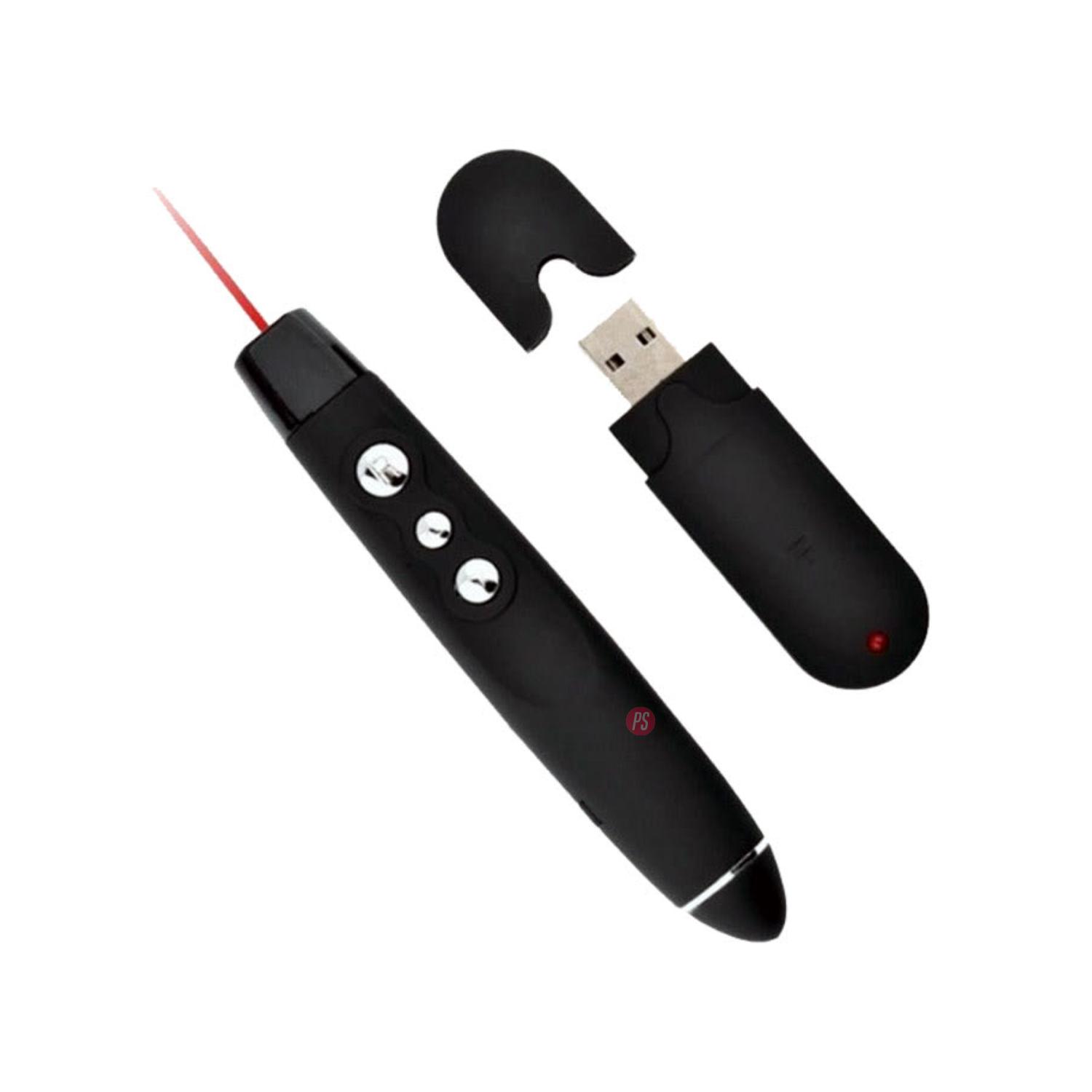 PUNTERO TECNOLAB CONTROL DIAPOSITIVA INALÁMBRICO CON LÁSER PS - 2