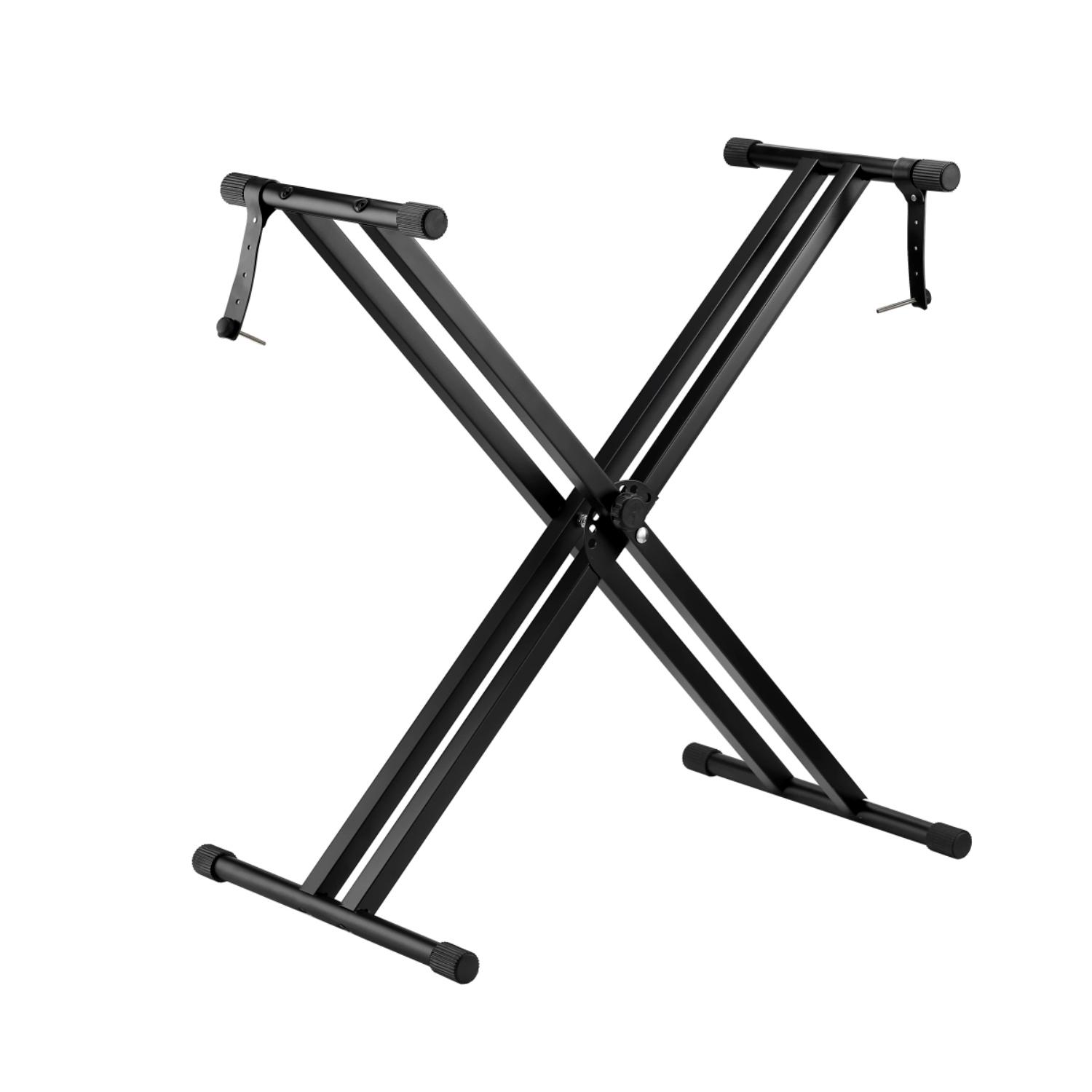 ATRIL HENDRIX DOBLE METAL TECLADOS MUSICALES PS FORMA X - 1