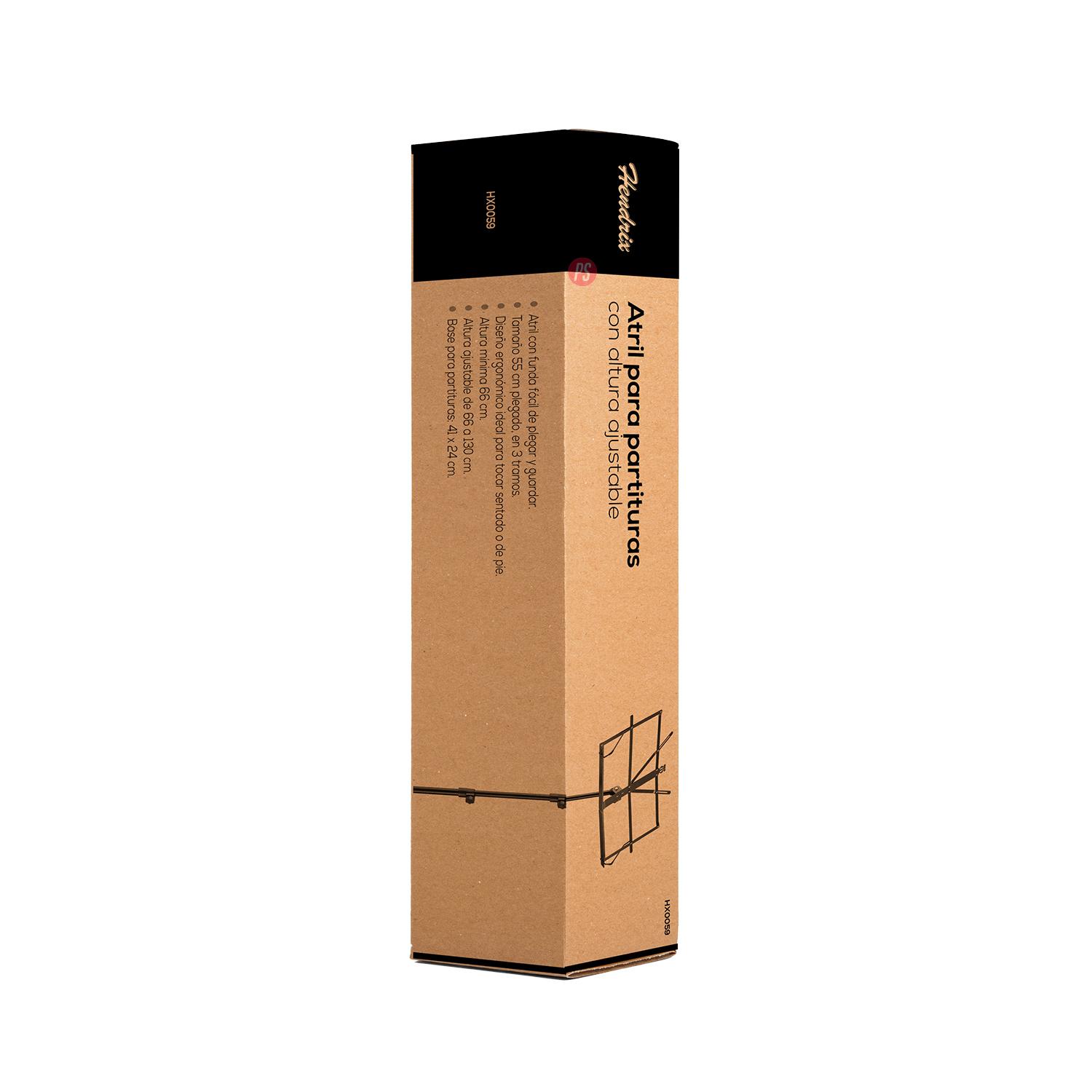 ATRIL HENDRIX 41 CM PARTITURAS ALTURA AJUSTABLE - PS - 2