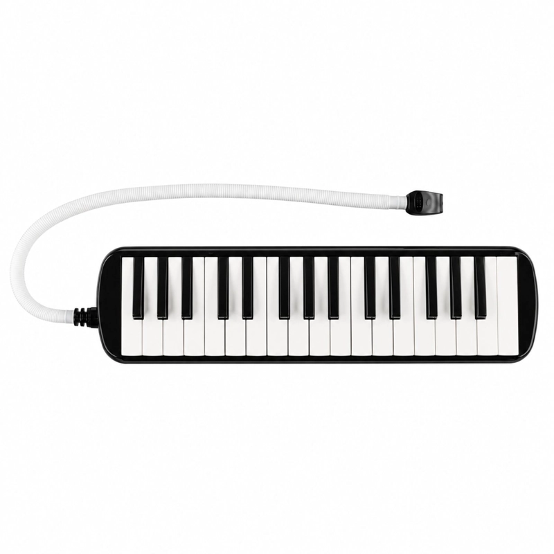 MELÓDICA HENDRIX + ESTUCHE + BOQUILLA NEGRO PS 32 NOTAS - 1