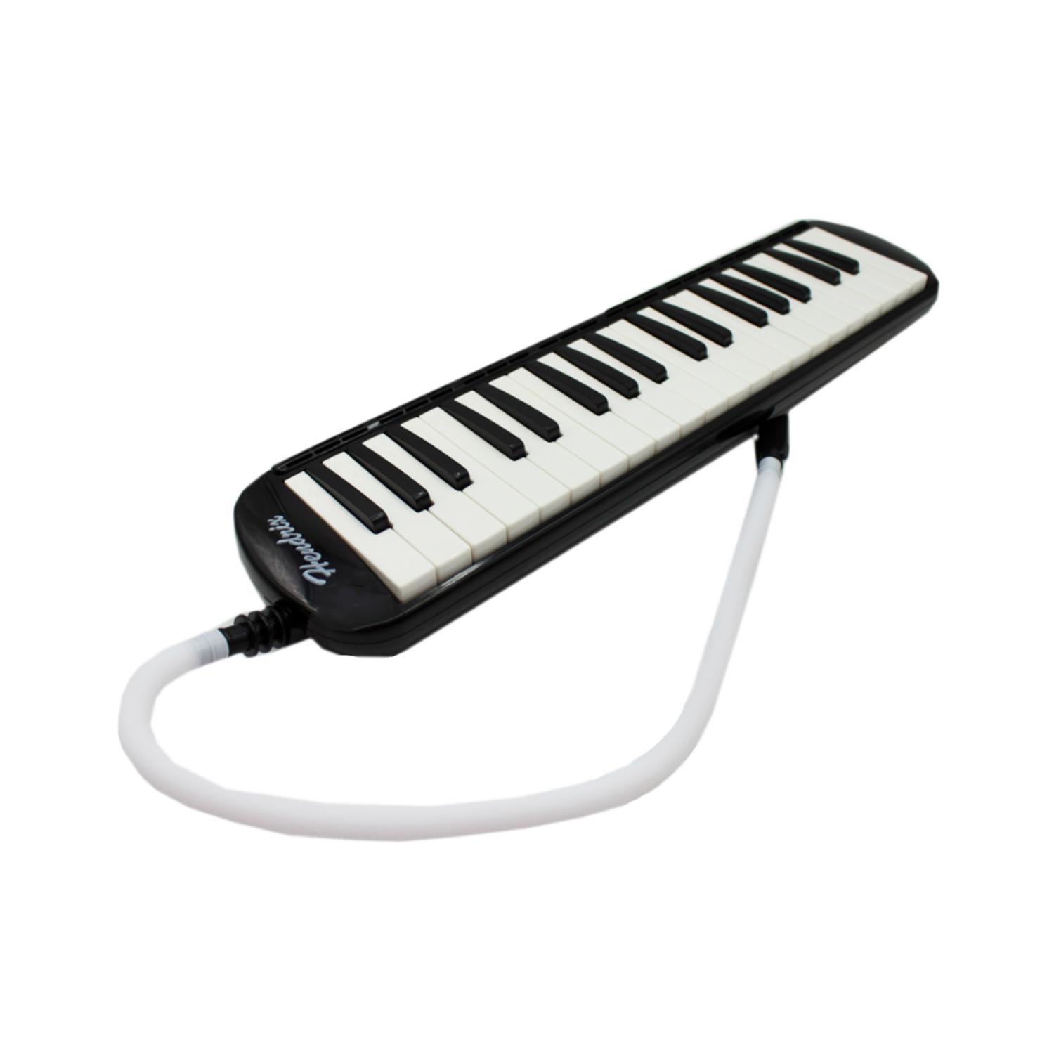 MELÓDICA HENDRIX + ESTUCHE + BOQUILLA NEGRO PS 37 NOTAS - 1