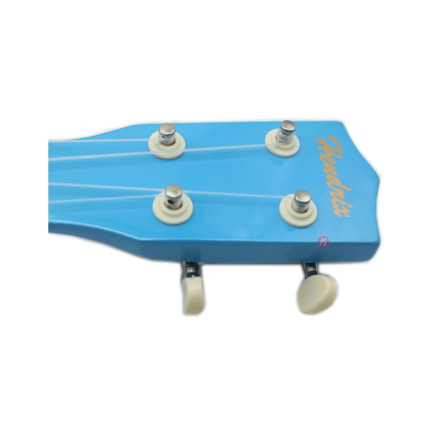 UKELELE HENDRIX 21 PULGADAS CON FUNDA Y UÑETA COLOR AZUL - PS - 3