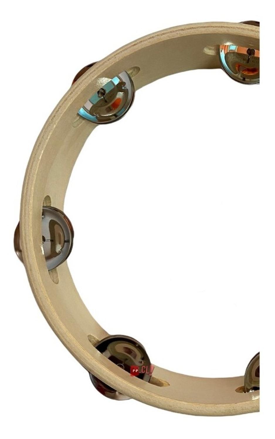 PANDERO PUNTOSTORE TAMBOURINE CON 6 SONAJAS PS 10 PULGADAS - 4