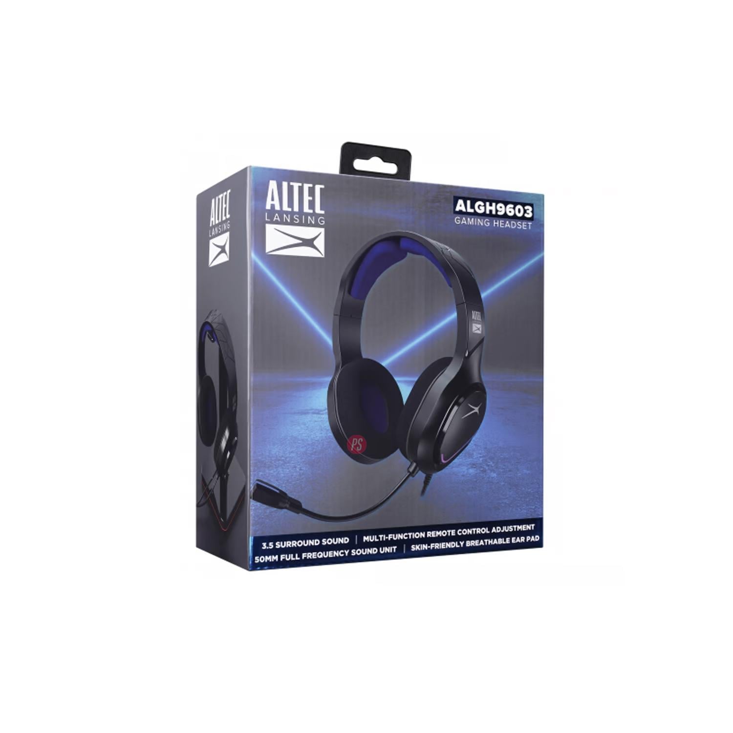 AUDÍFONOS GAMER ALTEC LANSING HEADSET GH9603 RGB PS - 4