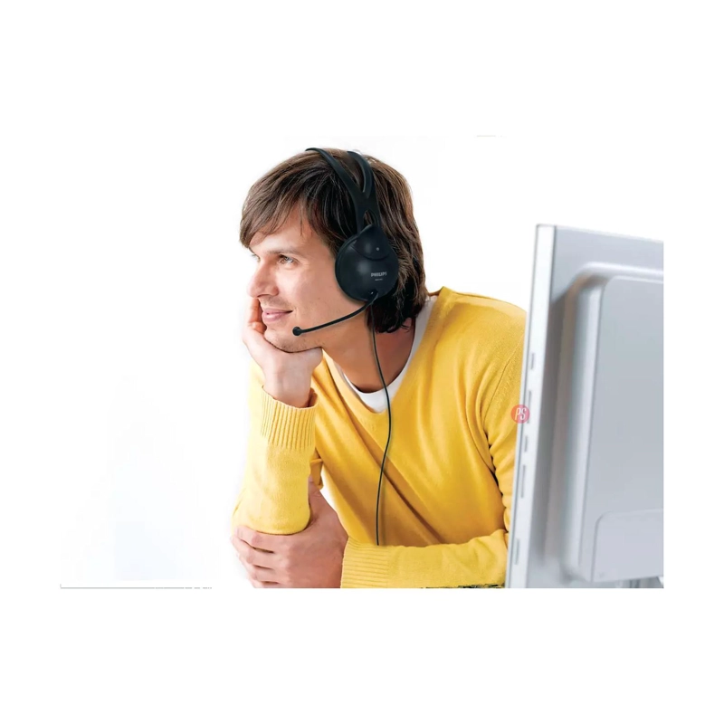 AUDÍFONOS PHILIPS SHM1900 PC MICRÓFONO - 3