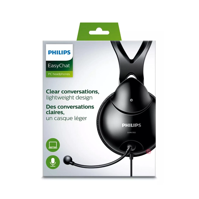 AUDÍFONOS PHILIPS SHM1900 PC MICRÓFONO - 4