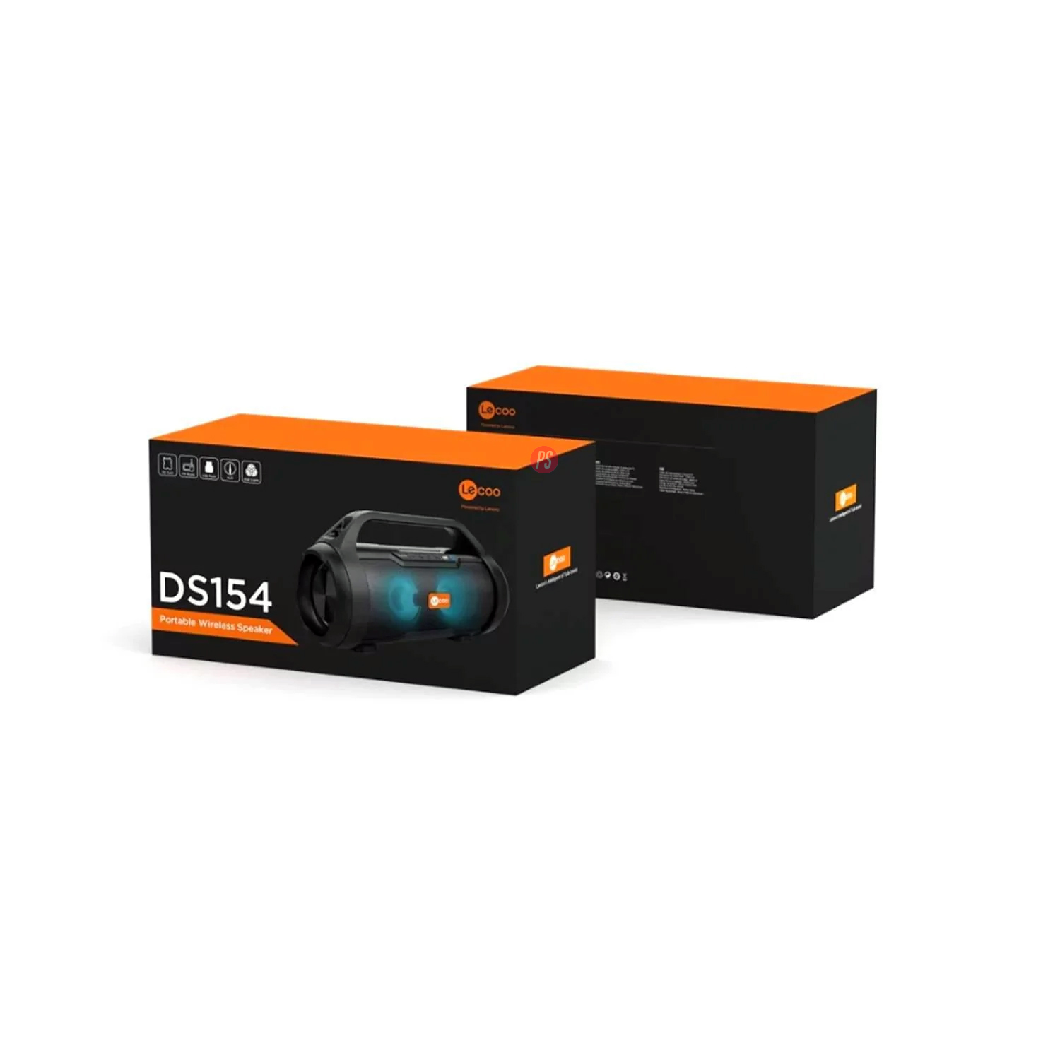 PARLANTE BLUETOOTH LENOVO DS154 ILUMINACIÓN RGB LEECO - 4