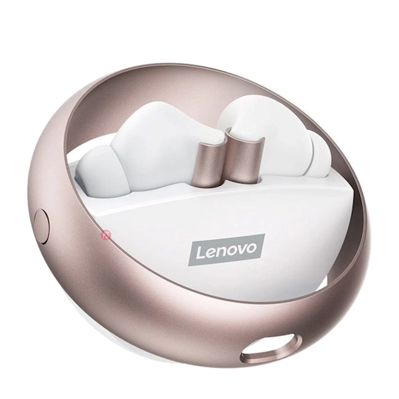 AUDÍFONOS LENOVO LP60 PS BLUETOOTH DORADO ROSA - 2