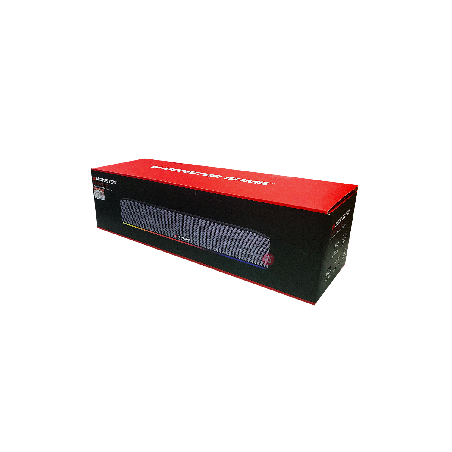 PARLANTE GAMER MONSTER G01 RGB BARRA SONIDO 25W - 6