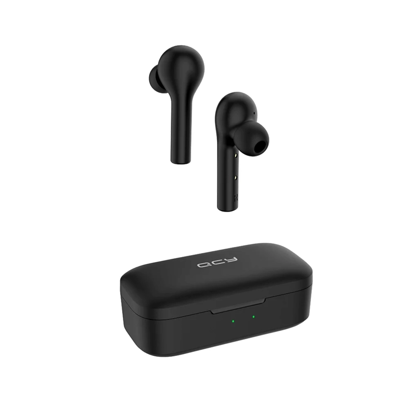 AUDÍFONOS BLUETOOTH TWS QCY T5 COLOR NEGRO - PS - 1