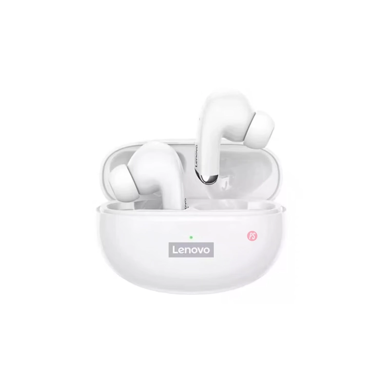 AUDÍFONOS BLUETOOTH LENOVO LP5 COLOR BLANCO - PS - 2