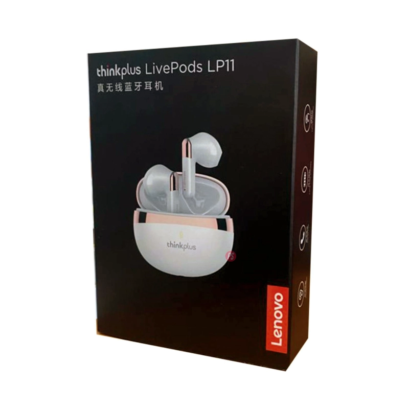 AUDÍFONOS BLUETOOTH LIVEPODS LENOVO LP11 BLANCO - PS - 2