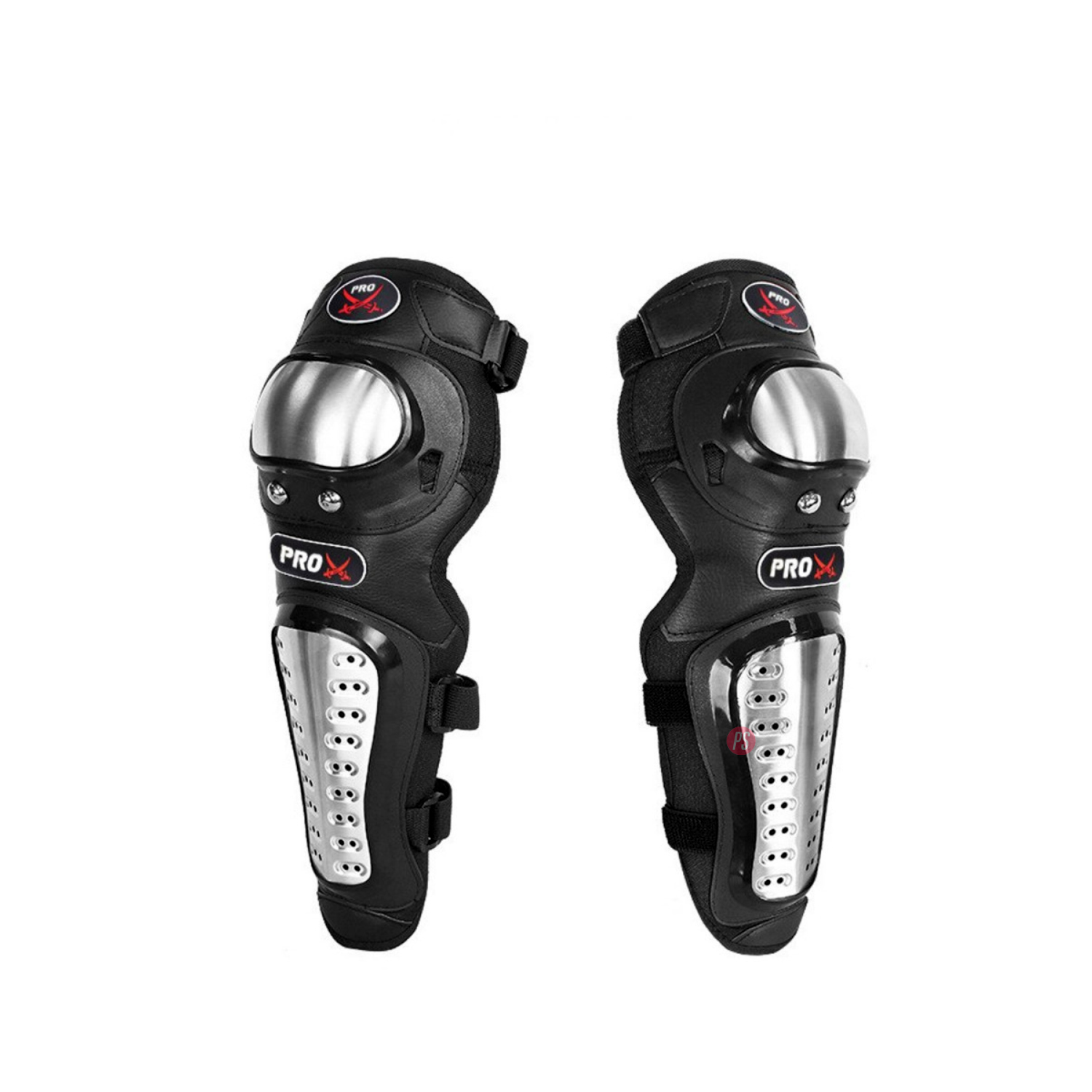 SET PUNTOSTORE RODILLERAS Y CODERAS ALEACIÓN ALUMINIO PARA MOTOS PRO X - PS - 3