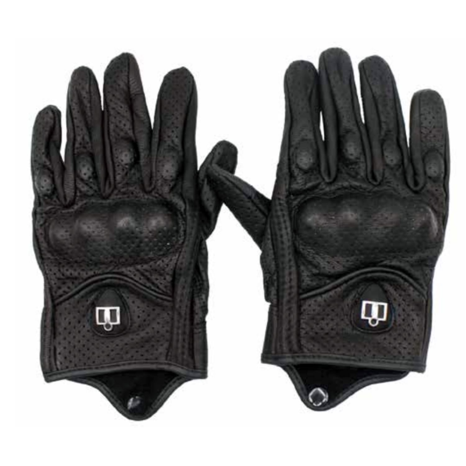 GUANTES DE MOTO PUNTOSTORE CLÁSICOS CON PROTECTOR NUDILLOS - PS - 1