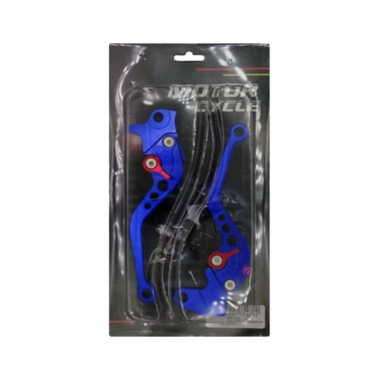 MANILLAS PARA FRENOS Y EMBRAGUE PUNTOSTORE ALUMINIO PARA MOTO AZUL - PS - 2