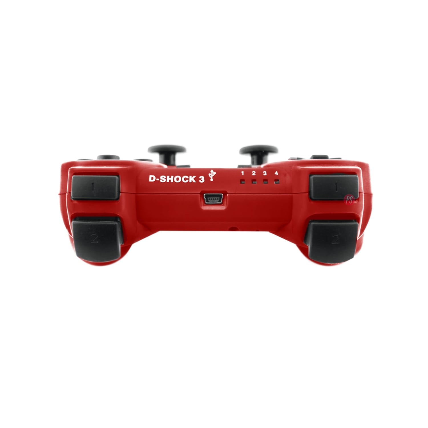 JOYSTICK PS3 D3 TECNOLAB COMPATIBLE CON BLUETOOTH Y VIBRACIÓN ROJO PS - 2