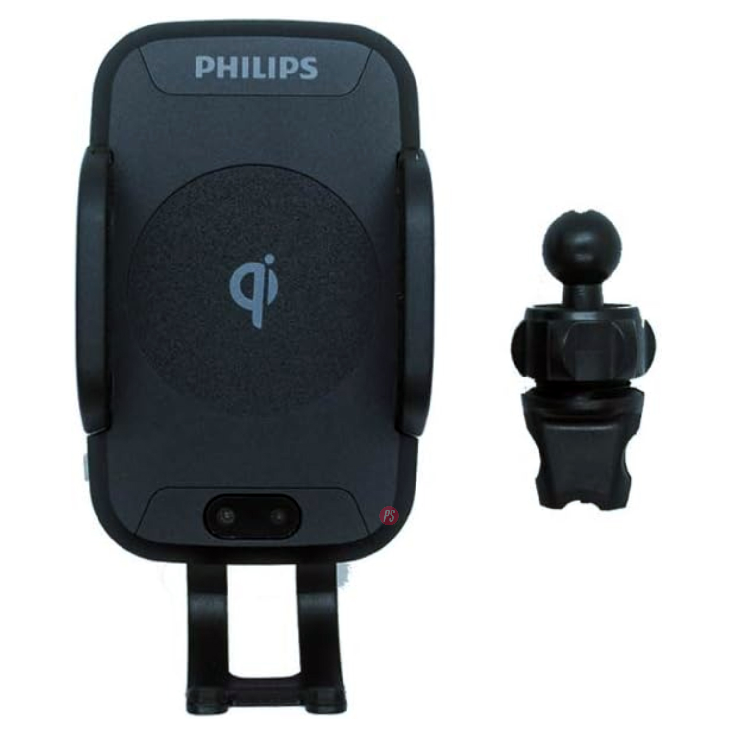 SOPORTE CELULAR PHILIPS DLP9315 AUTOMÓVIL CON CARGADOR QI - 2
