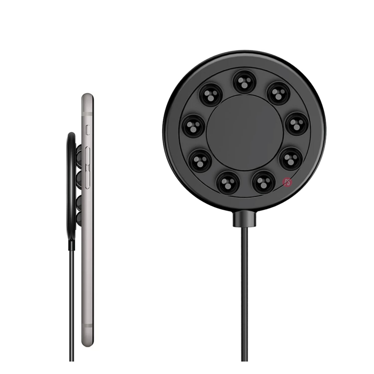 CARGADOR INALÁMBRICO QI 10W PHILIPS DLP9016U - PS - 2