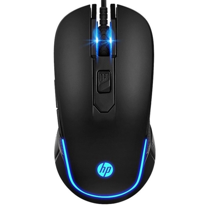 MOUSE HP GAMER USB RETROILUMINACIÓN M200 NEGRO PS - 1