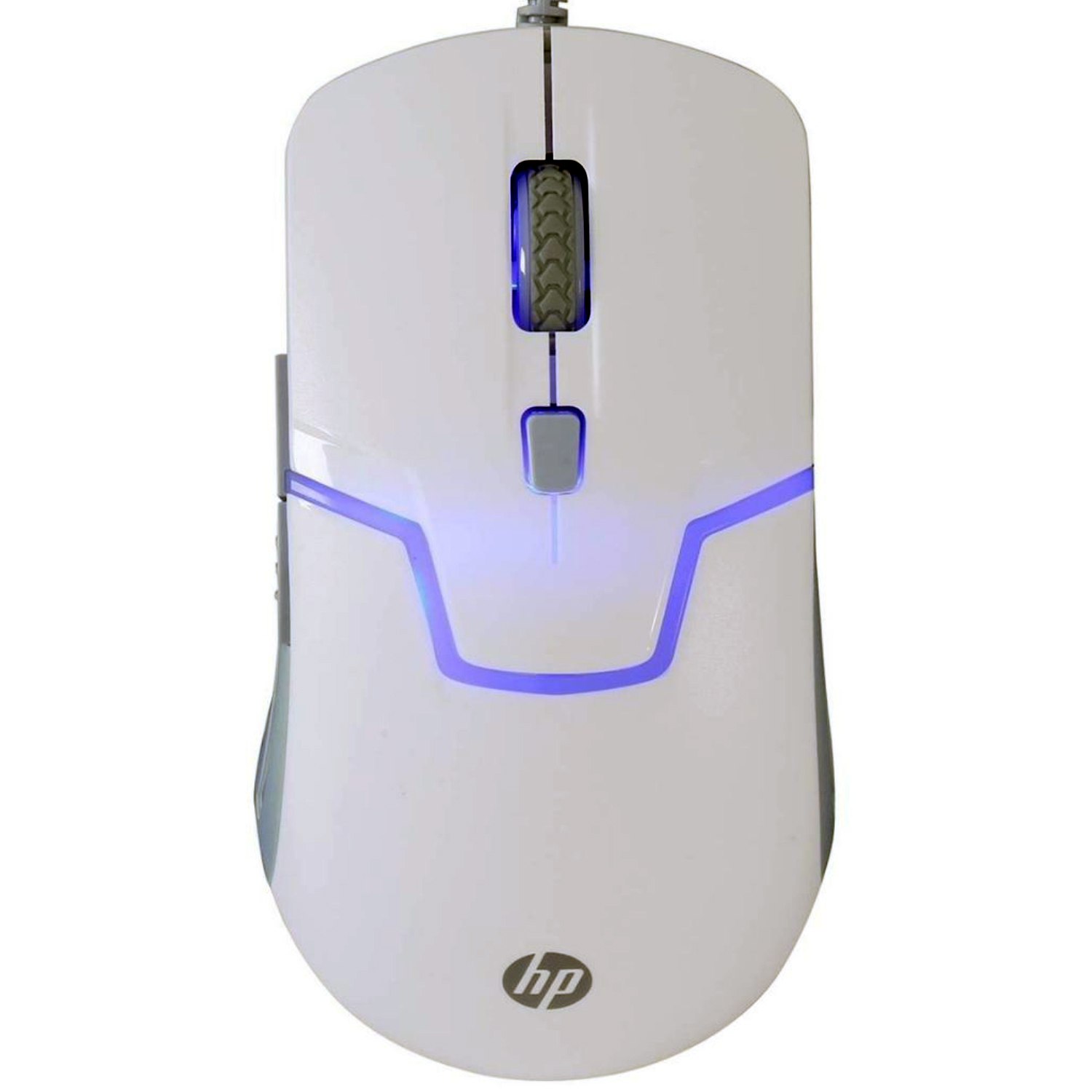 MOUSE HP GAMER USB RETROILUMINACIÓN RGB M100 BLANCO PS - 1