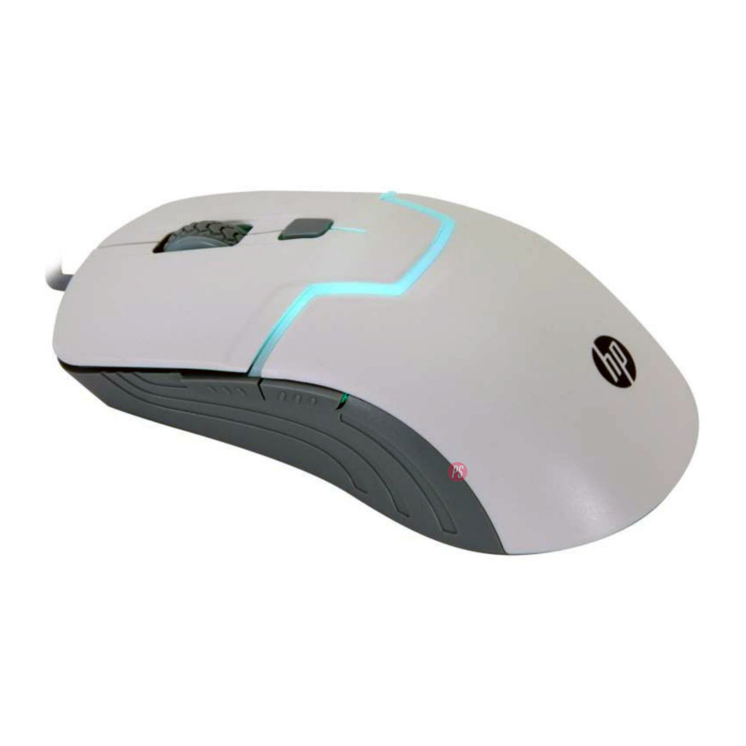 MOUSE HP GAMER USB RETROILUMINACIÓN RGB M100 BLANCO PS - 2