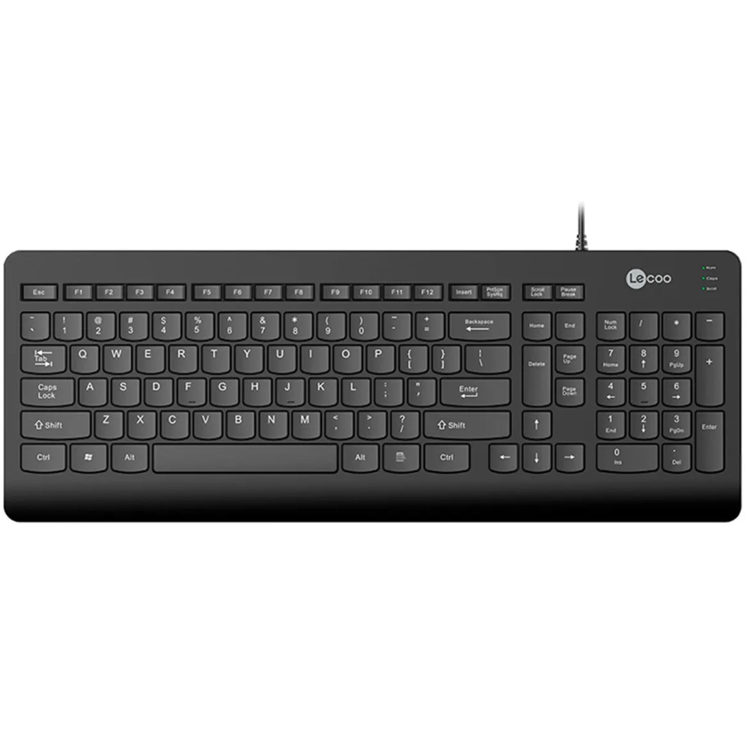 TECLADO UNIVERSAL LENOVO KB103 PC USB ESPAÑOL LECOO PS - 1
